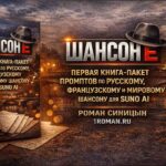 ШАНСОН Е — первая книга‑пакет промптов по русскому, французскому и мировому шансону для Suno AI