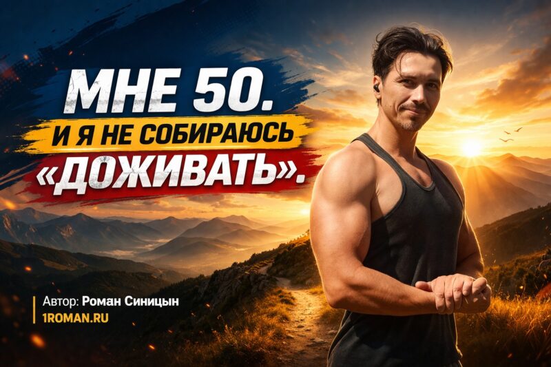 Мне 50. И я не собираюсь «доживать».