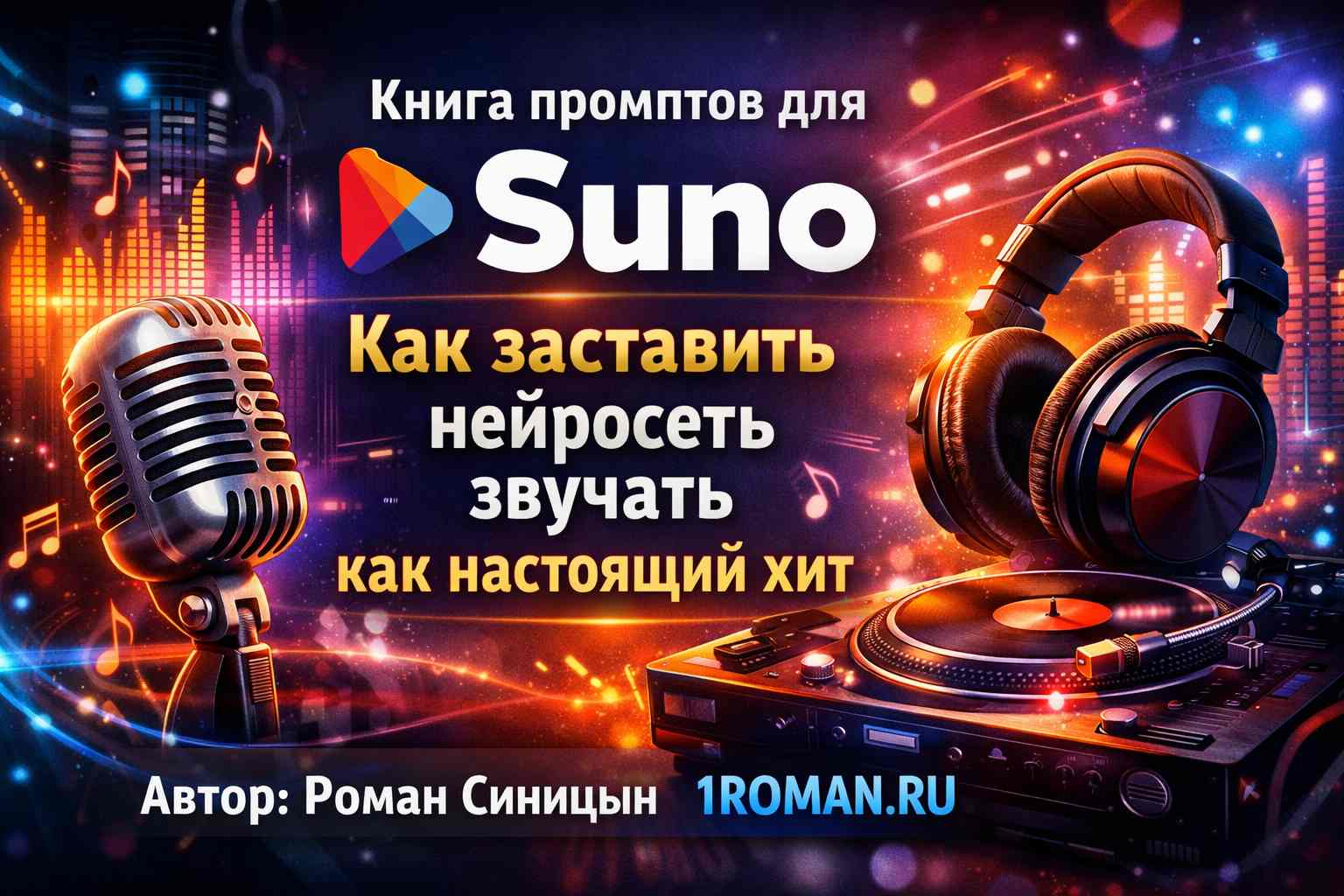 Книга промптов для Suno: как заставить нейросеть звучать как настоящий хит