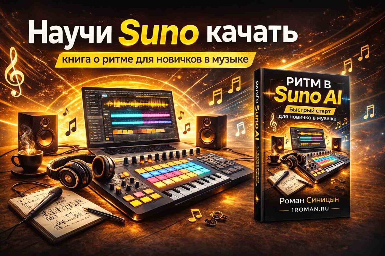 Научи Suno качать: книга о ритме для новичков в музыке
