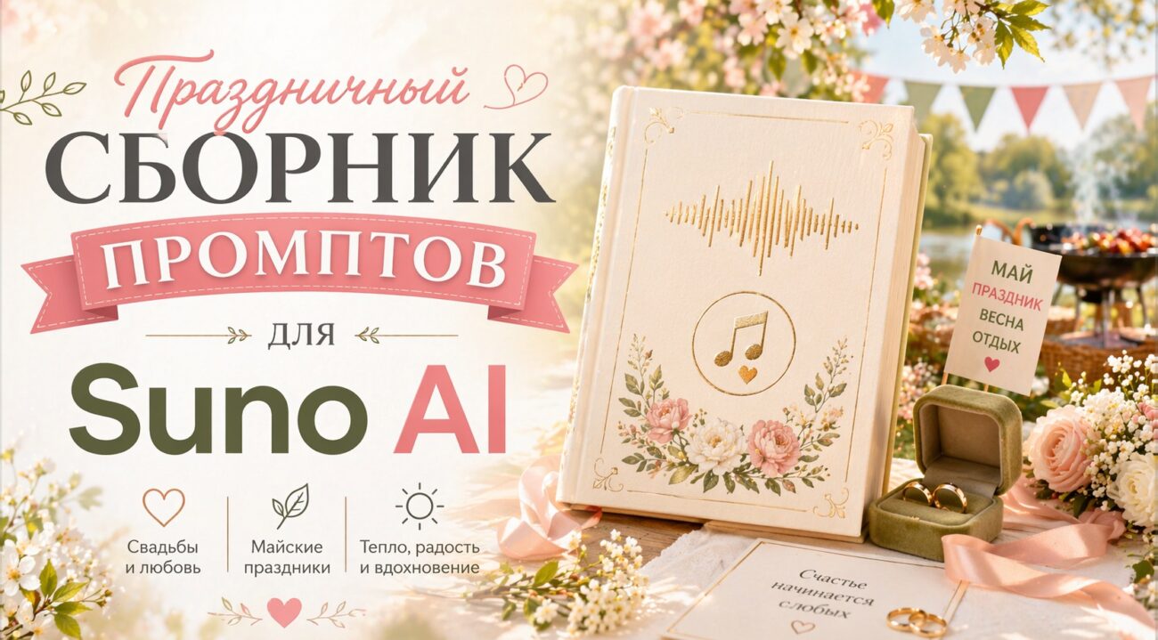 Праздники под ключ с Suno — AI‑музыка для свадеб, корпоративов, дней рождения и Reels