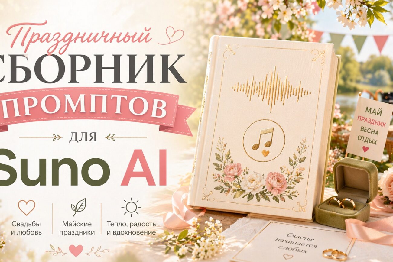 Как настроить Suno так, чтобы он делал музыку под ваш праздник, а не «что‑то красивое»
